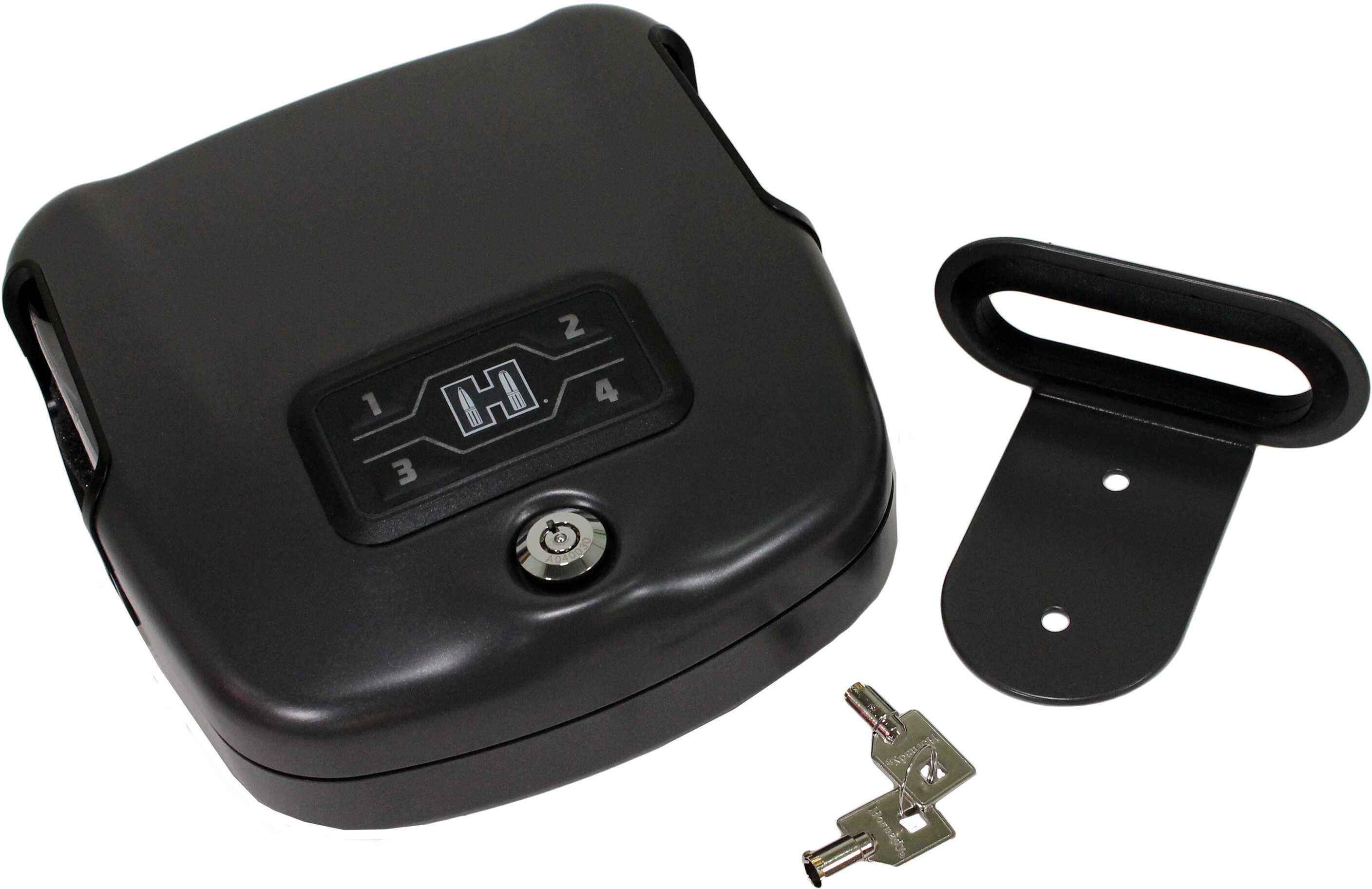 Hornady RAPiD Safe Shotgun Wall Lock Keypad or RFiD Includes Wristband Fob and Stickers 98180