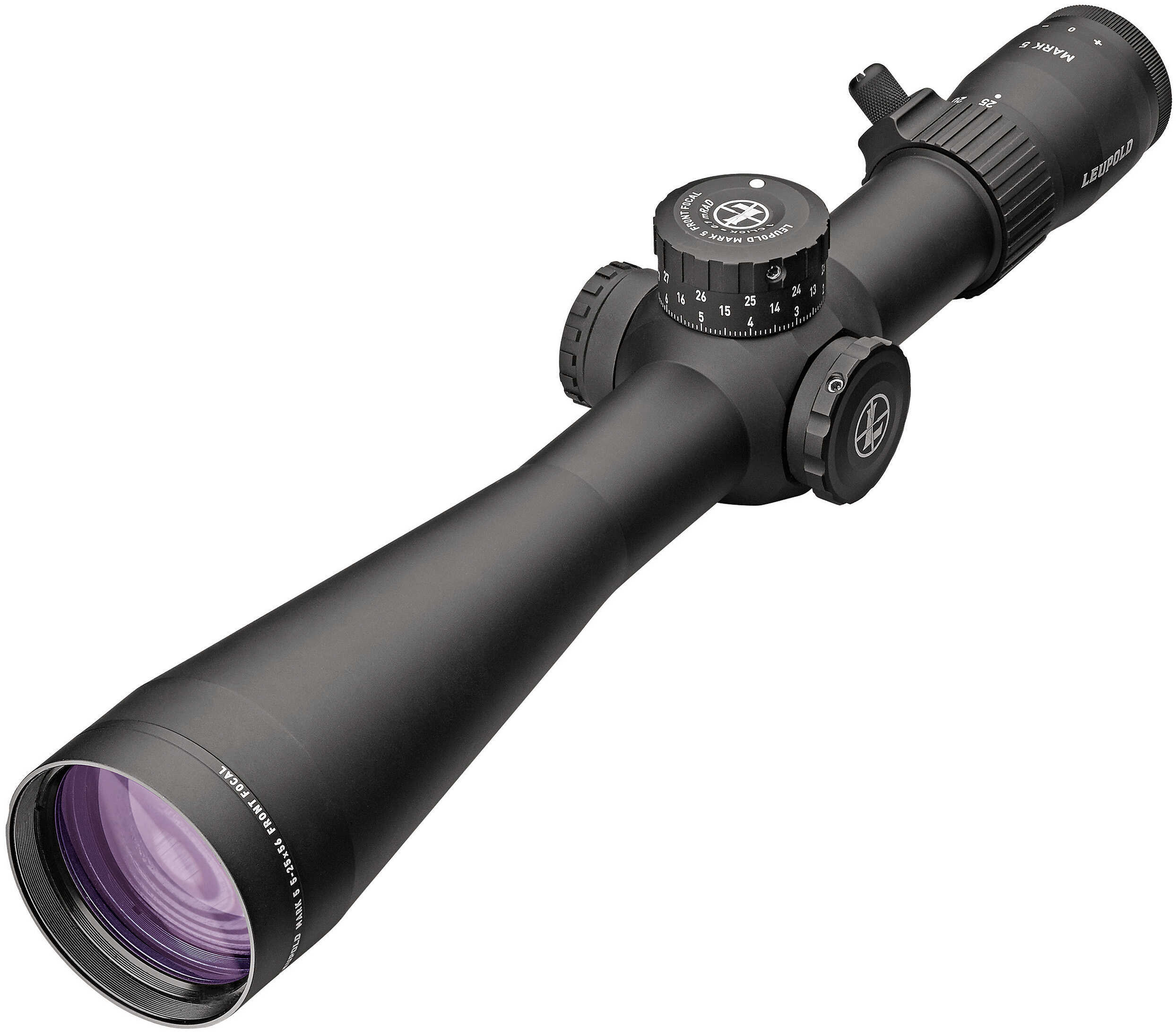 Leupold Mark 5 Rifle Scope 5-25X56 35mm TMR Matte M5C3 ZeroLock Elevation Adjustment Front Focal Plane 171772