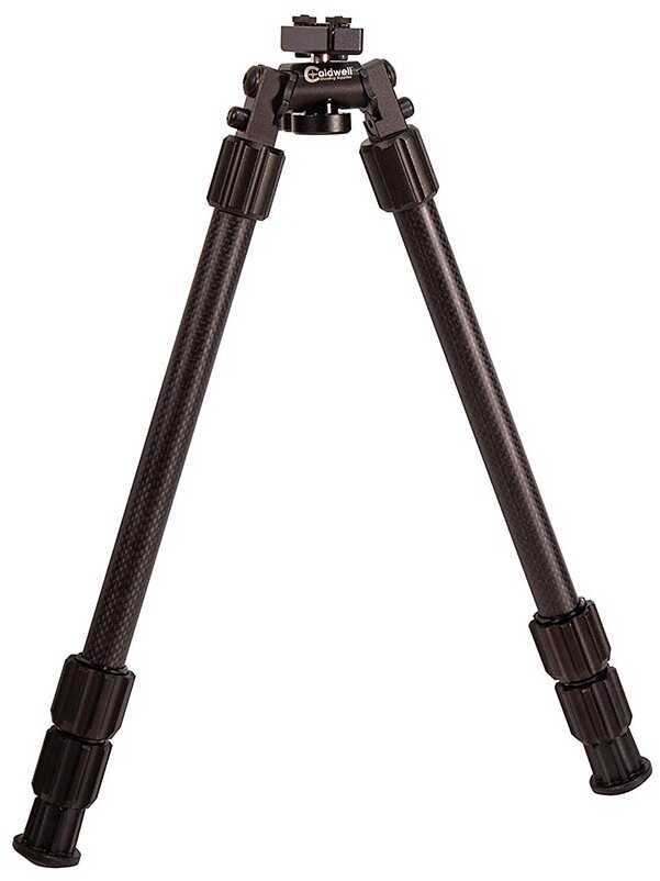 Caldwell Accumax Bipod 13" to 30" Picatinny Rail Mount Carbon Fiber and Aluminum Black