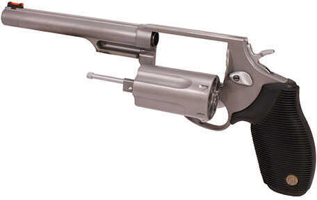 Taurus Judge Revolver 410 Gauge / 45 Colt 6.5" Barrel 5 Shot Stainless Steel Finish Fiber Optic Sight 2441069T