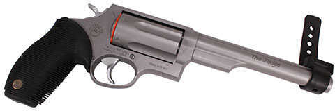 Taurus Judge Revolver 410 Gauge / 45 Colt 6.5" Barrel 5 Shot Stainless Steel Finish Fiber Optic Sight 2441069T