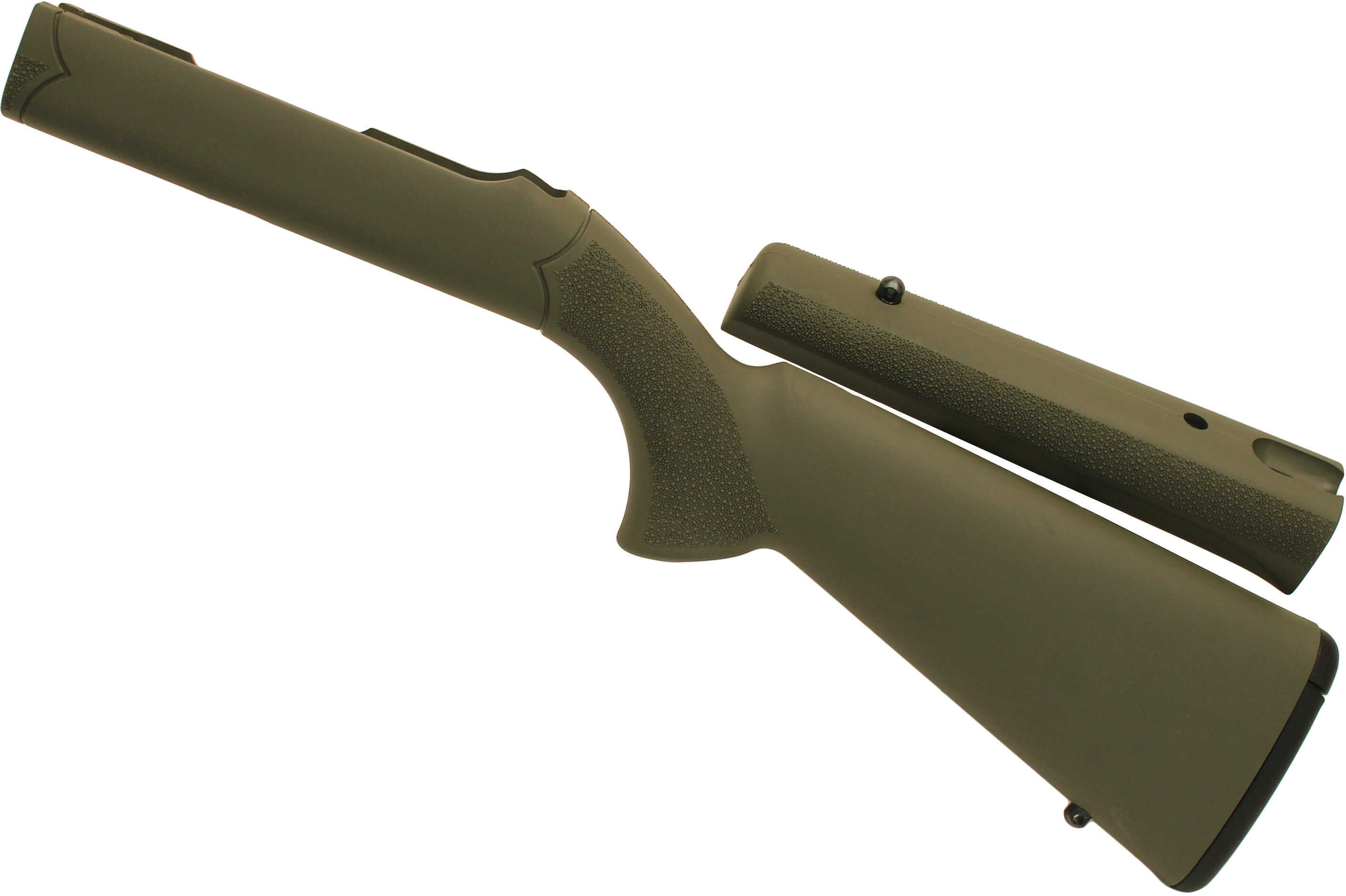 Hogue 10/22 Takedown Standard Barrel Rubber Over Molded Stock Olive Drab Green Md: 21240