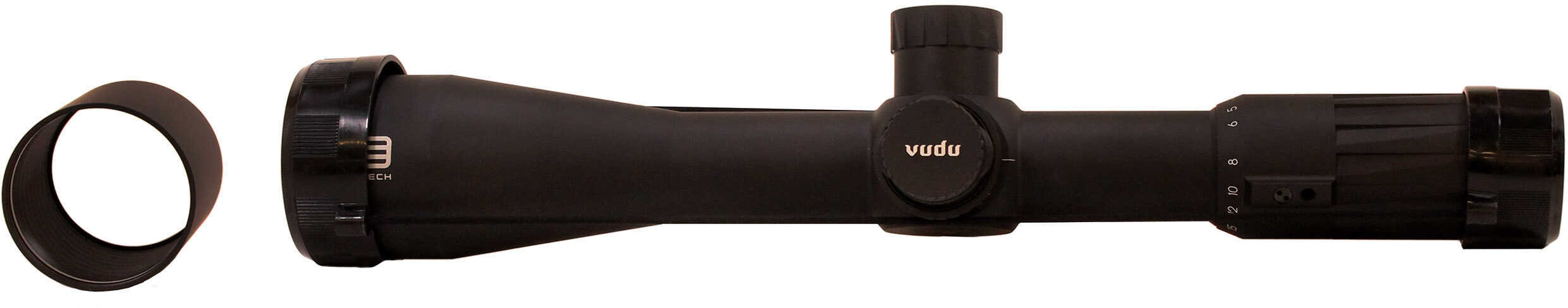 VUDU Second Focal Plane 3.8-18x50mm, HC1 MOA Reticle, 35mm Tube Diameter, Black Md: VDU3-18SFHC1