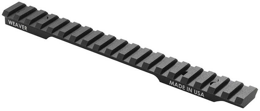 Weaver Mounts 99506 1-Piece Base For Remington 783 Short Action Picatinny Style Black Matte Anodized Finish