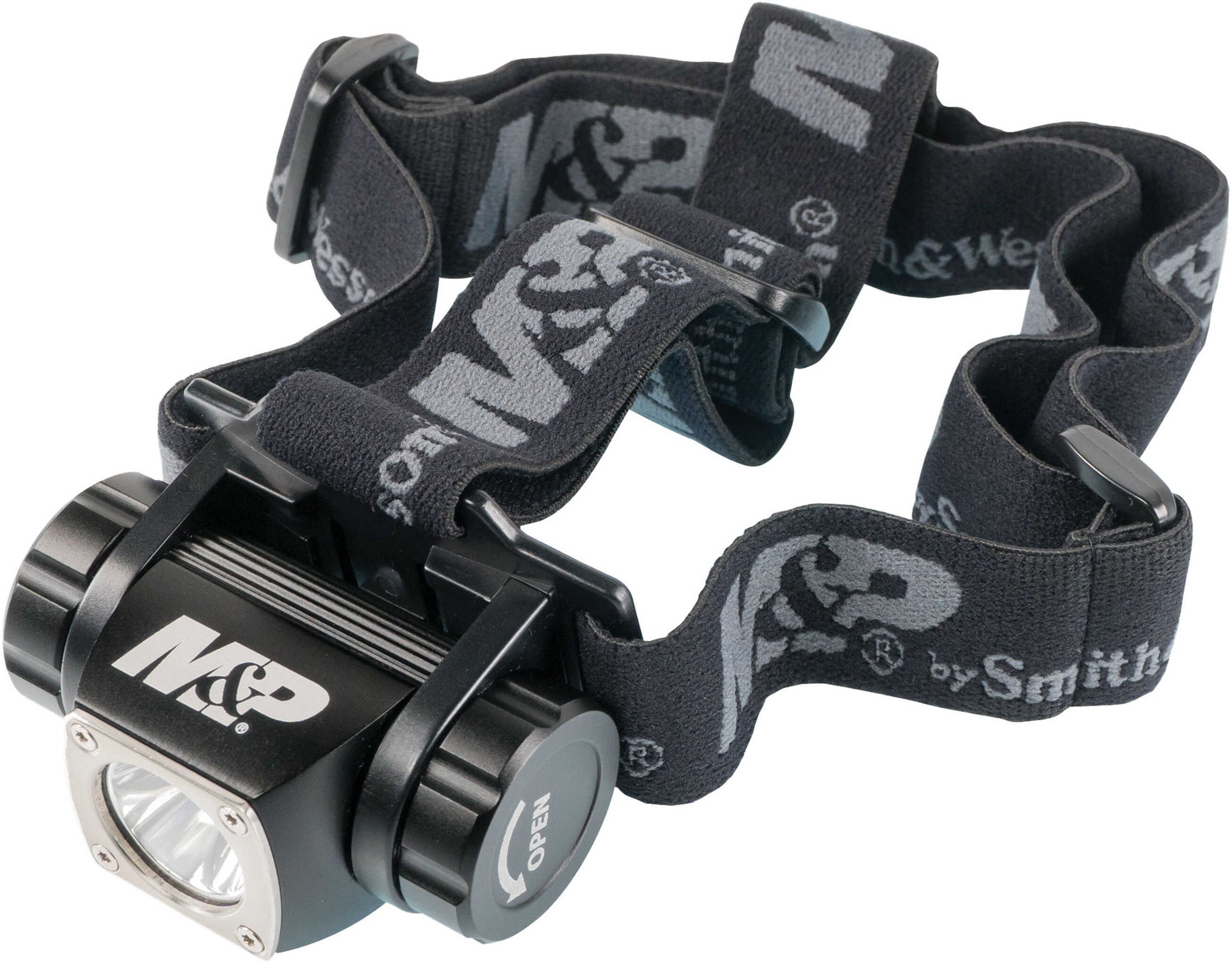 Smith & Wesson Accessories Delta Force Flashlight HL-10 Headlamp, LED with 3 AAA Batteries Aluminum Black Md: 11015