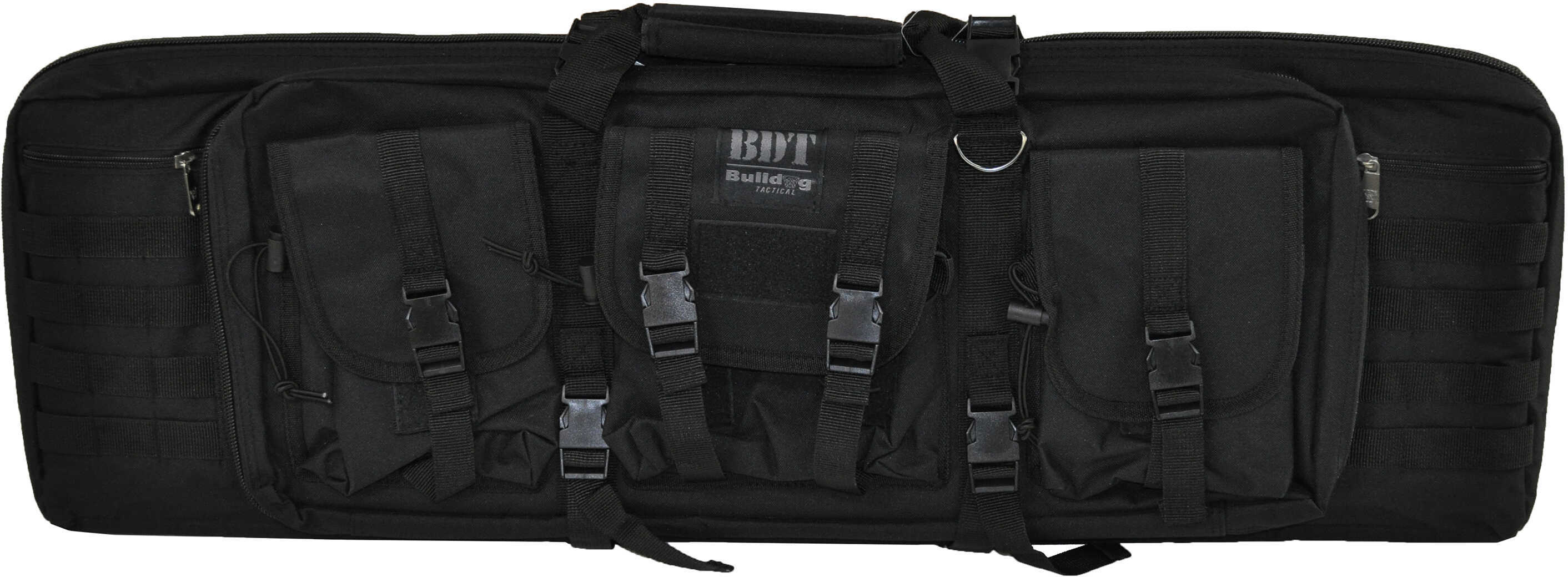 Bulldog Cases 37" Single Tactical Cs Large Access Pockets Black