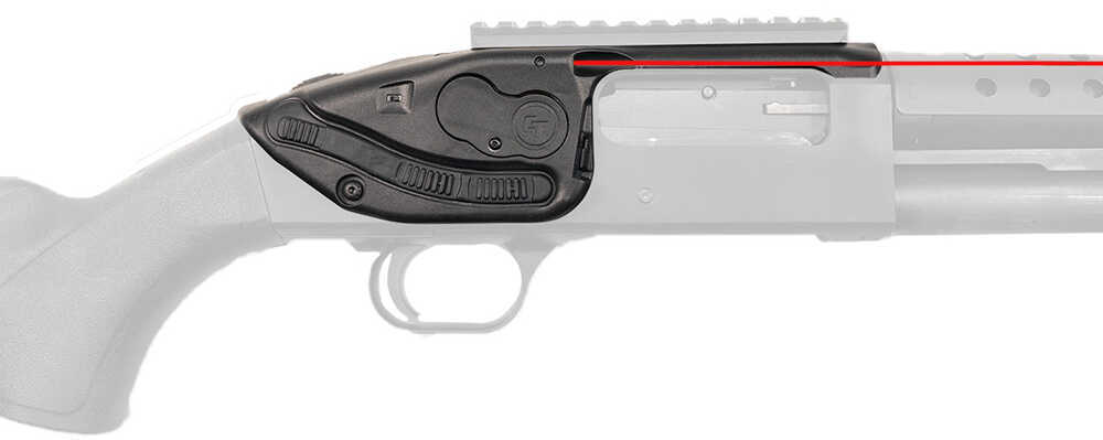 Crimson Trace LaserSaddle Sight Mossberg 500 590 & Shockwave 12 Gauge Shotguns Red Matte