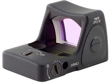 RMR Type 2 Adjustable LED Reflex Sight 3.25 MOA Red Dot Reticle 1 Adjustment CR2032 Battery