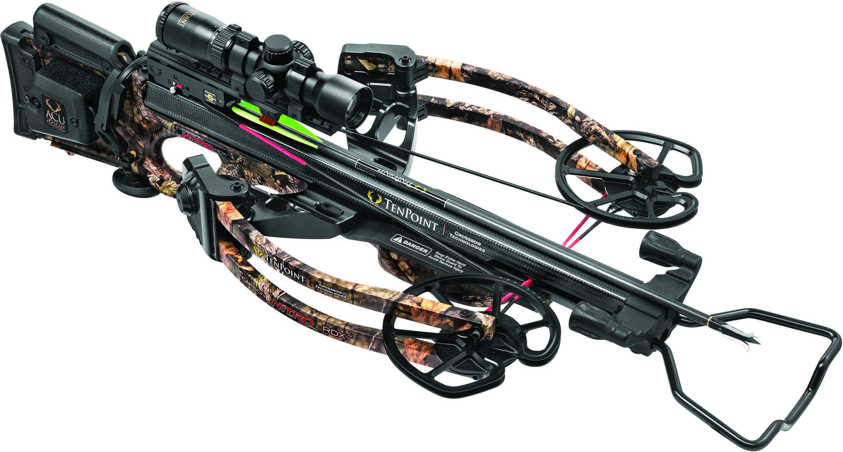 TenPoint Crossbow Carbon Nitro RDX Crossbow AcuDraw Package Model