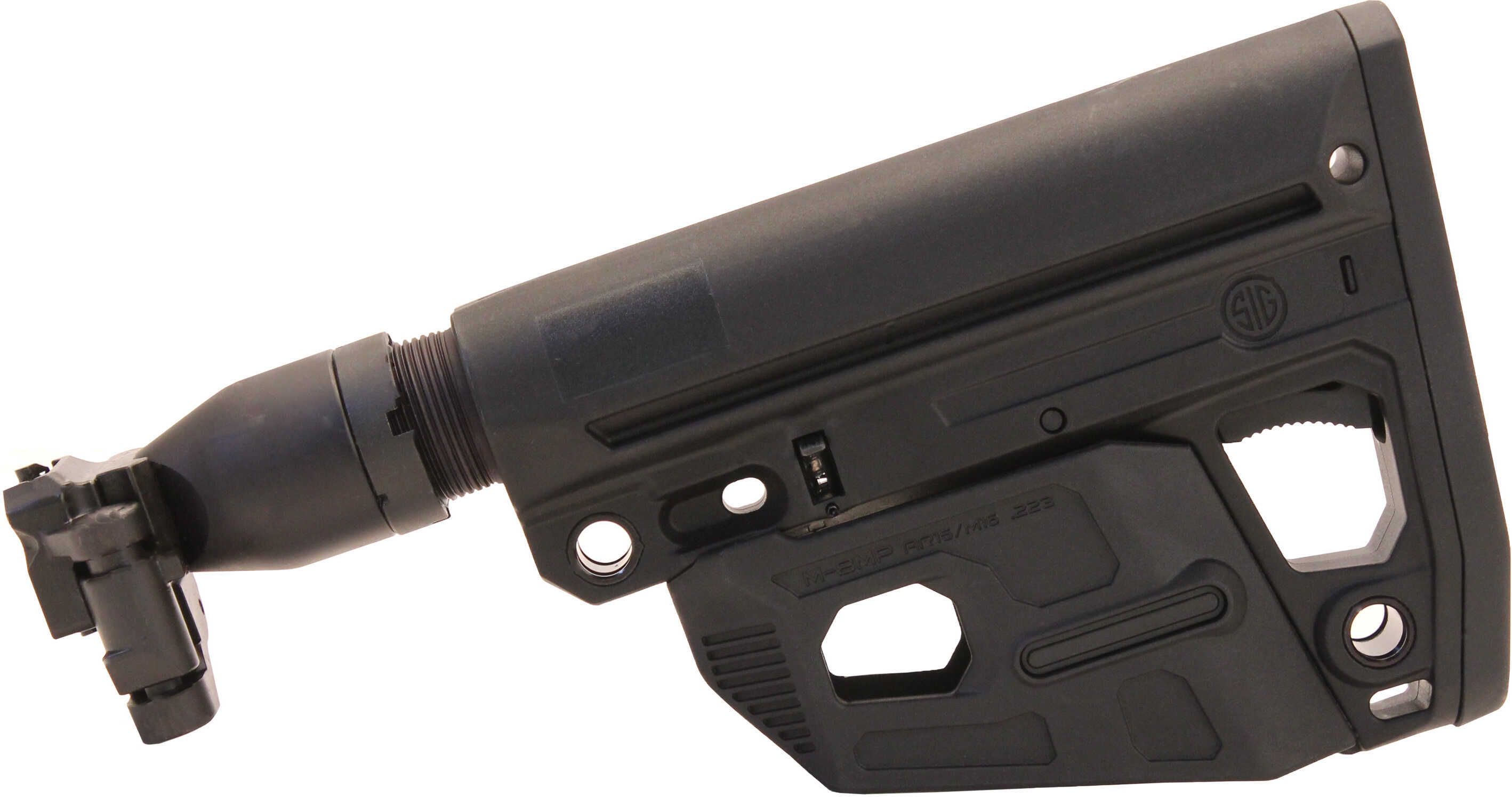 SigTac MCX/MPX Folding Stock, M4 Tube, Black Md: STOCK-X-FOLD-M4-BLK