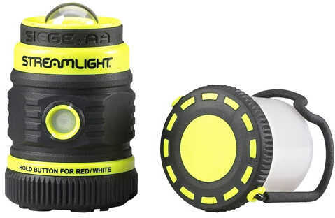 Streamlight Siege Lantern 200/100/50 lumens White C4 LED Red LED 3x AA Batteries Yellow 44943