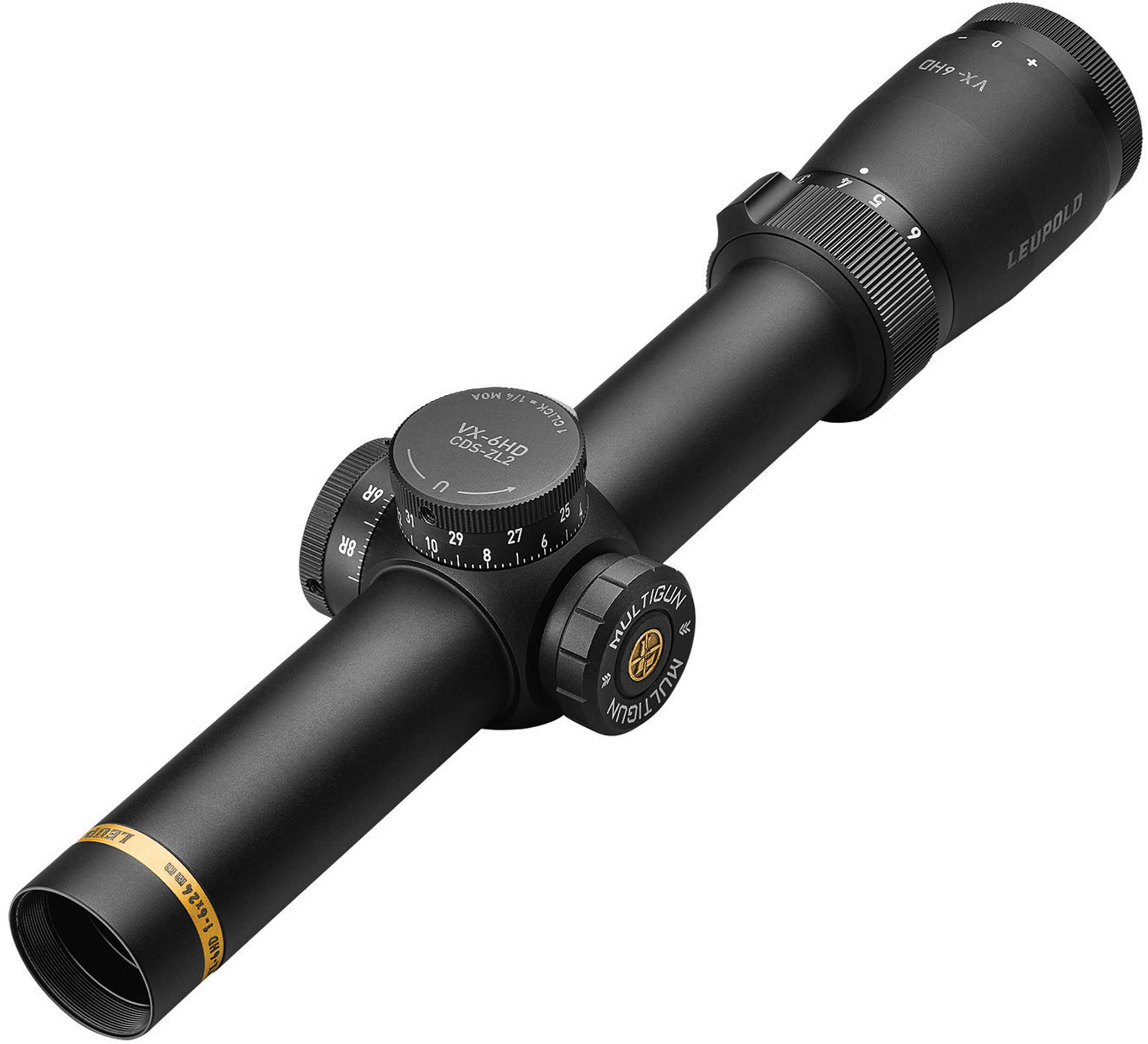 Leupold VX-6HD Rifle Scope 3-18X44mm 30mm CDS-ZL2 Side Focus Illuminated TMOA Reticle Matte Finish 171568