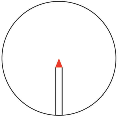 Trijicon Accupoint 2.5-12.5x42,BAC, Red Triangle Post Md: TR26-C-200105
