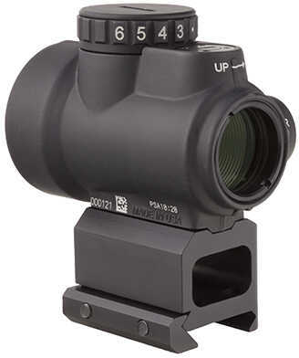 Trijicon Miniature Rifle Optic (MRO) Sight 2.0 MOA Adjustable Green Dot with Lower 1/3 Co-Witness Mount, Matte Black