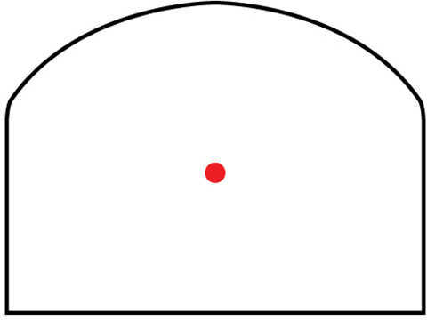 RMR Type 2 LED Sight - 3.25 MOA Red Dot Reticle with RM33 Picatinny Rail Mount, Black Md: RM01-C-700