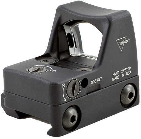 RMR Type 2 LED Sight - 3.25 MOA Red Dot Reticle with RM33 Picatinny Rail Mount, Black Md: RM01-C-700