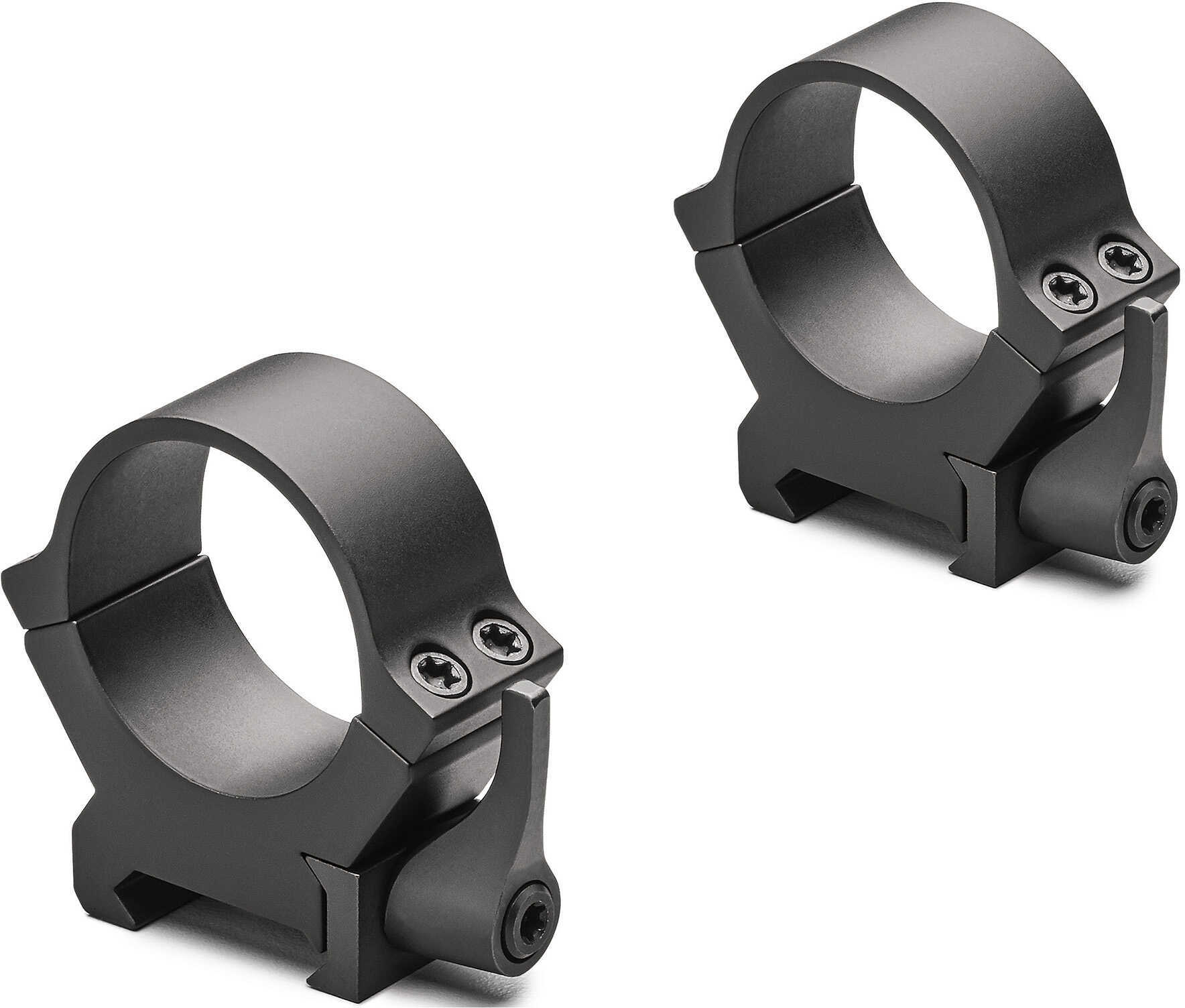 QRW2 Quick-Release Weaver-Style Rings 30mm Tube Diameter, High Height, Matte Black