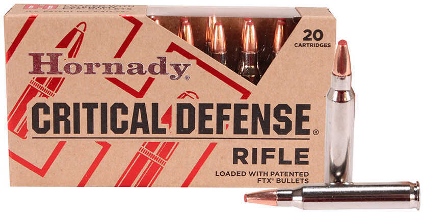 Hornady 223 Remington 55 Grain Flex Tip Expanding - 20 Rounds for Rapid Expansion and Stopping Power