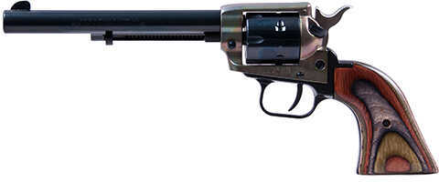 Heritage Rough Rider Single Action Army 22 Long Rifle/22 Mag 6.5" Barrel Case Hardened Revolver RR22MCH6