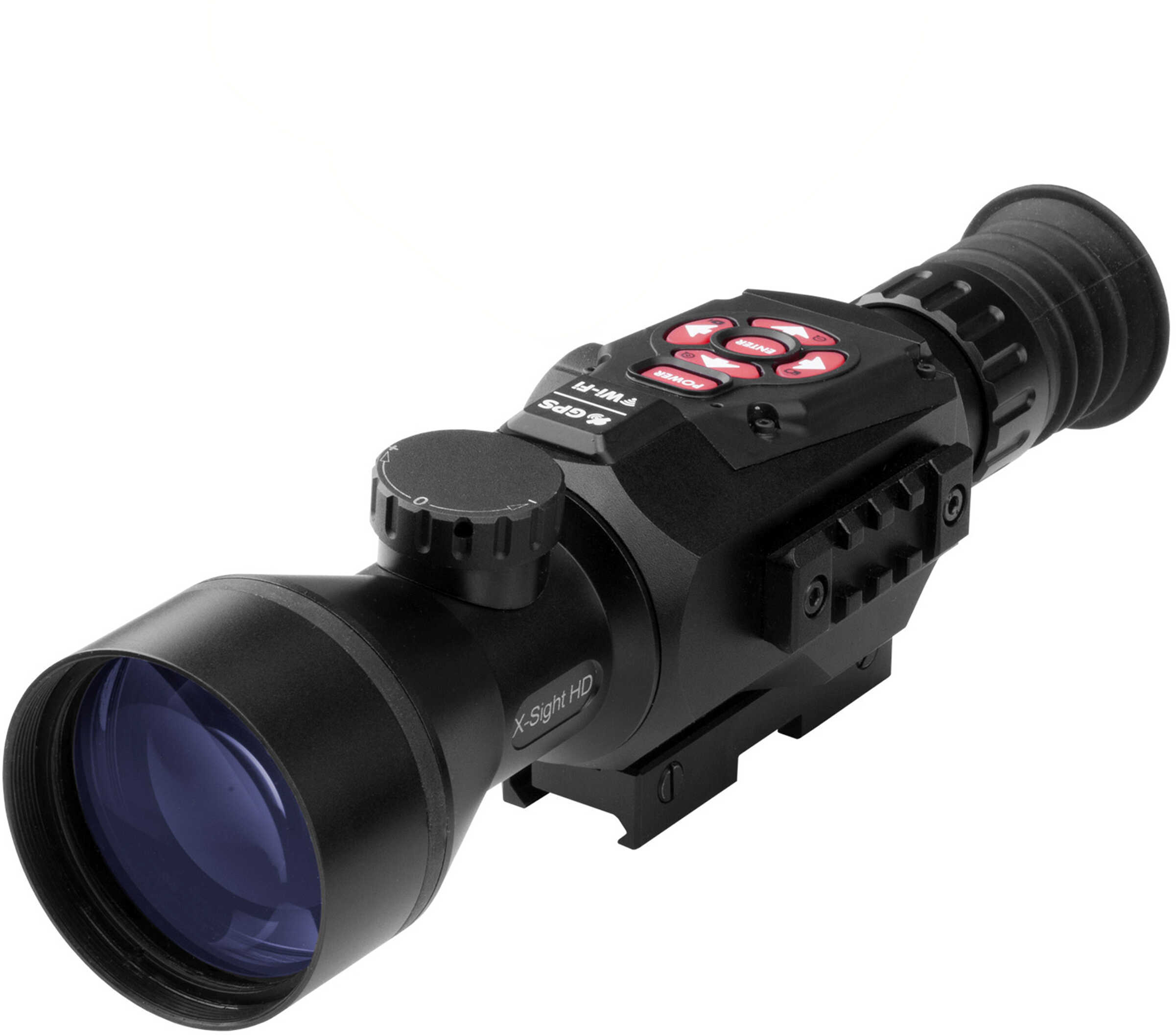 ATN X-Sight II Smart HD Optics 5-20x Obsidian II Core Day/Night Mode 1080 Display Record Video Capture Pictures WiFi GPS