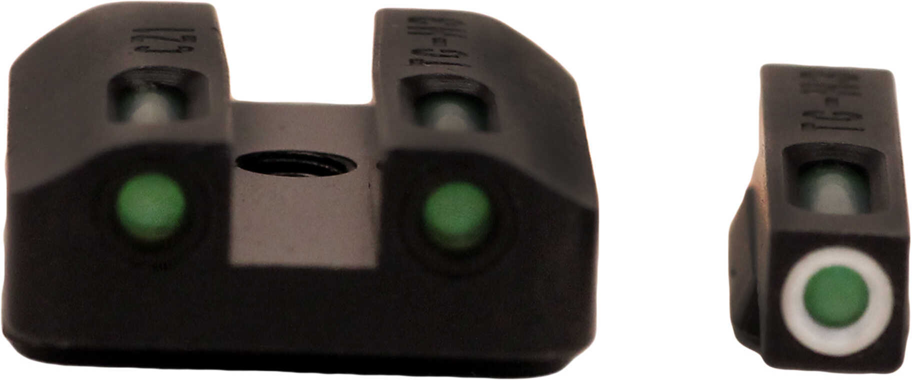 Truglo Brite-Site TFX Sight Fits CZ 75 Series Tritium /Fiber-Optic Day/Night 24/7 Brightness TG13CZ1A