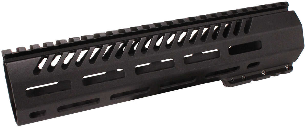 Mission First Tactical Tekko MLOK Rail System Fits AR Rifles 10" Free Float Metal Black Finish TMARFF10MRS