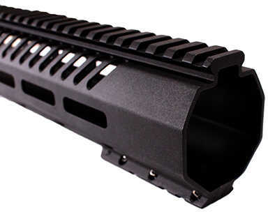 Mission First Tactical Tekko MLOK Rail System Fits AR Rifles 10" Free Float Metal Black Finish TMARFF10MRS
