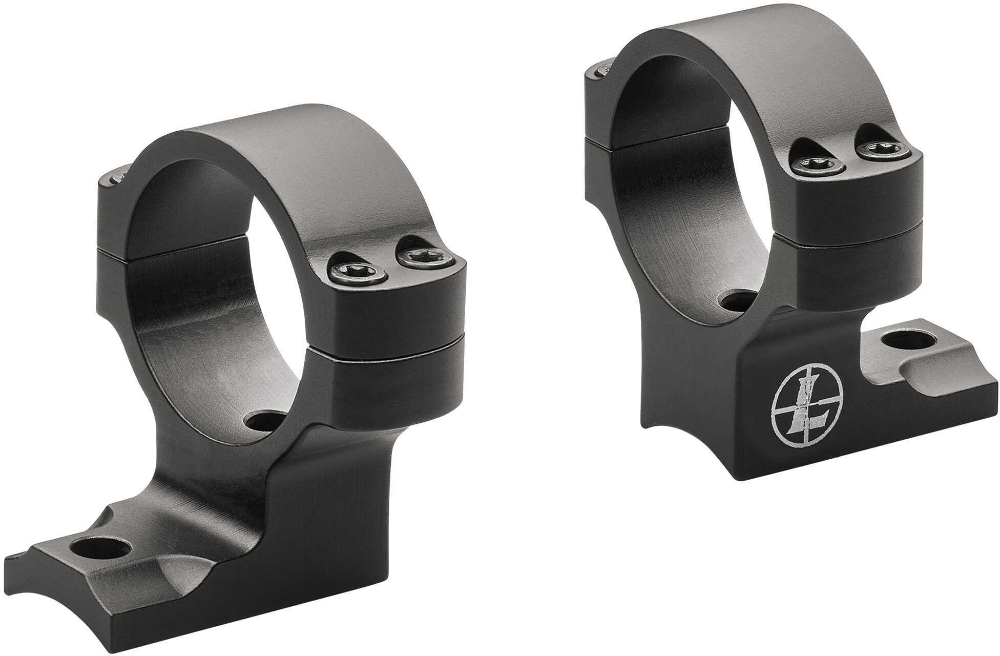 Leupold 171115 BackCountry 2-Piece Base/Rings For Savage 10/110 30mm Ring High Black Matte Finish