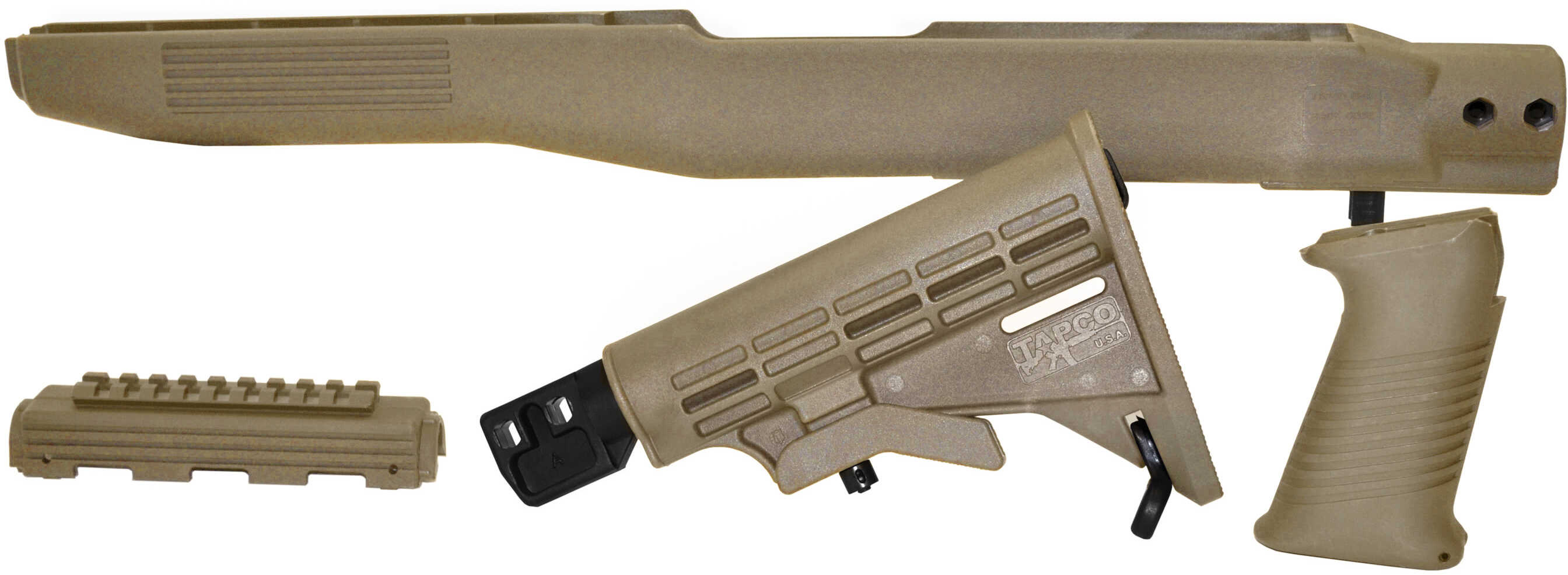 Tapco Inc. Intrafuse T6 Stock Desert Tan 6-Position for SKS w/ Bayonet Position STK6 STK66167 DARK EARTH