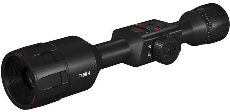 ATN Corporation ThOR 4 HD Thermal Rifle Scope 2-8x 384x288 with Video Recording Wi-Fi GPS Smooth Zoom Matte Blac