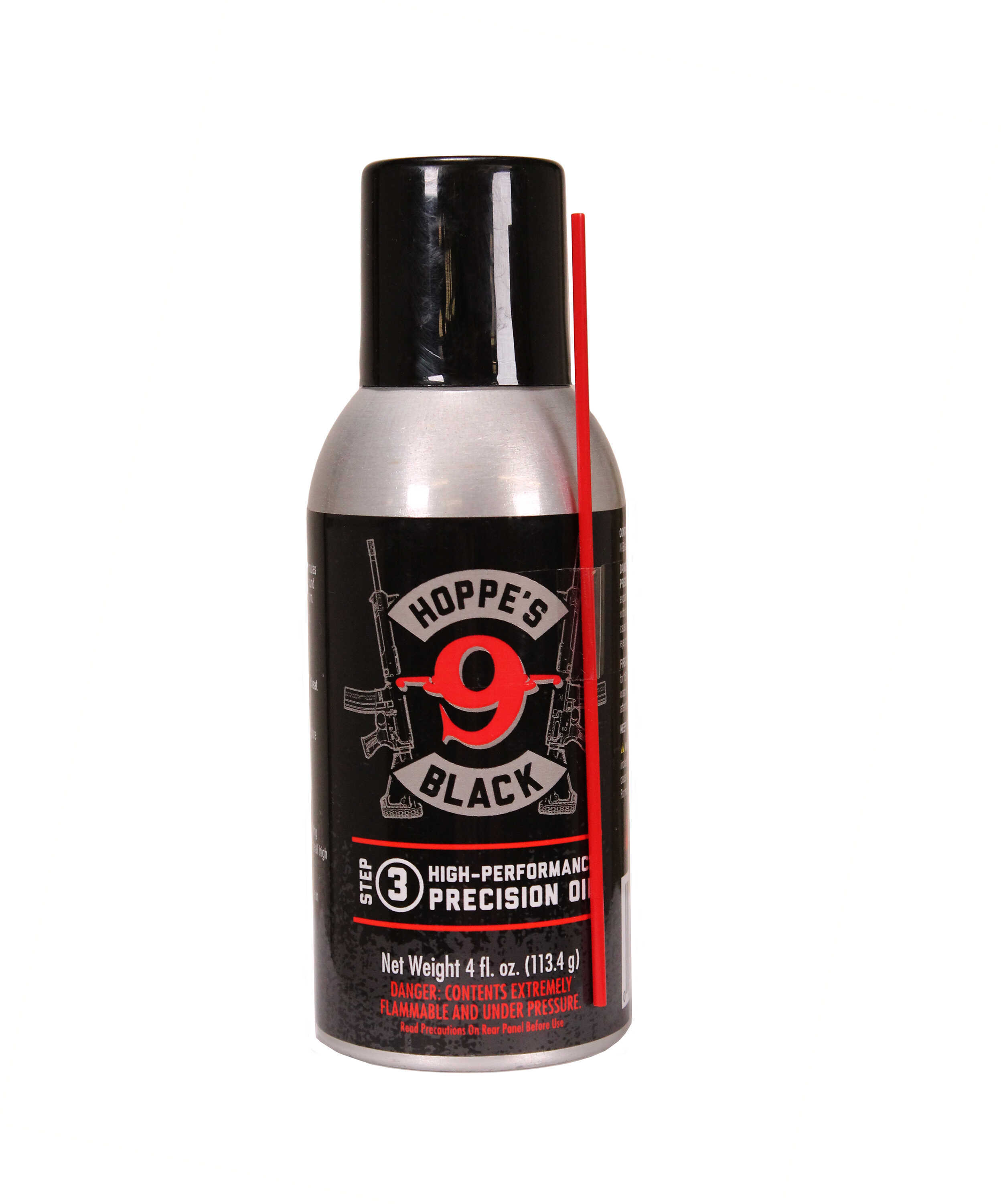 No 9 Black Lube with Straw, 4 oz Aerosol