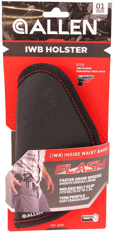 Allen Company Flash Inside The Belt Holster, Size 01 - Black