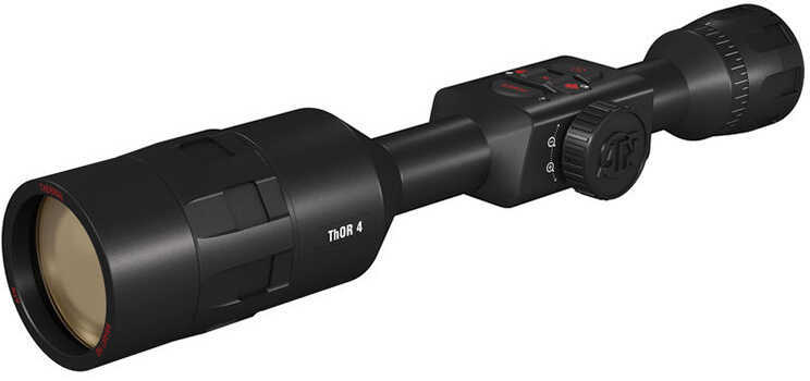 ATN Corporation ThOR 4 HD Thermal Rifle Scope 7-28x 384x288 with Video Recording Wi-Fi GPS Smooth Zoom Matte B