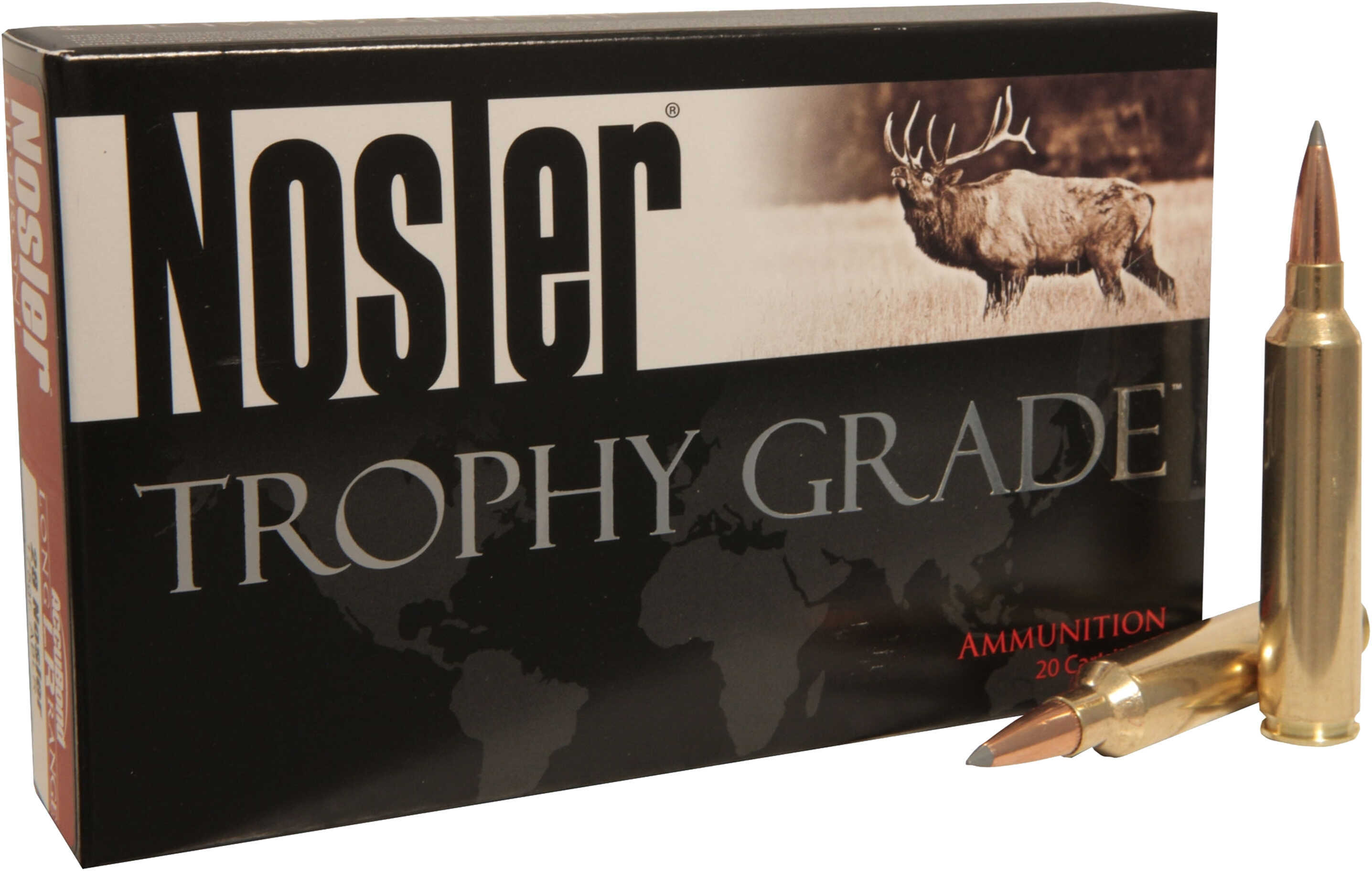 33 Nosler 20 Rounds Ammunition 265 Grain Polymer Tip Boat Tail