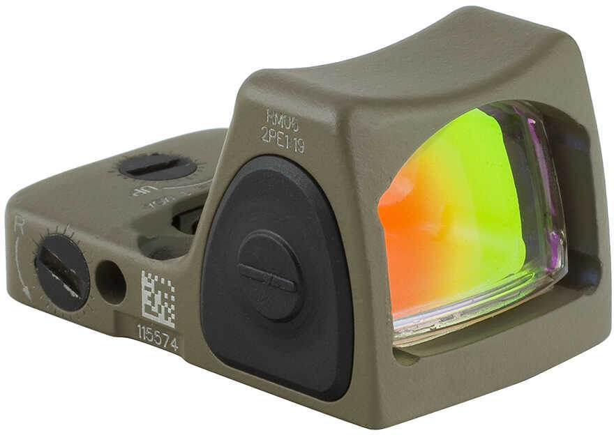 RMR Type 2 Adjustable LED Sight - 3.25 MOA Red Dot Reticle, Cerakote Flat Dark Earth Md: RM06-C-7006