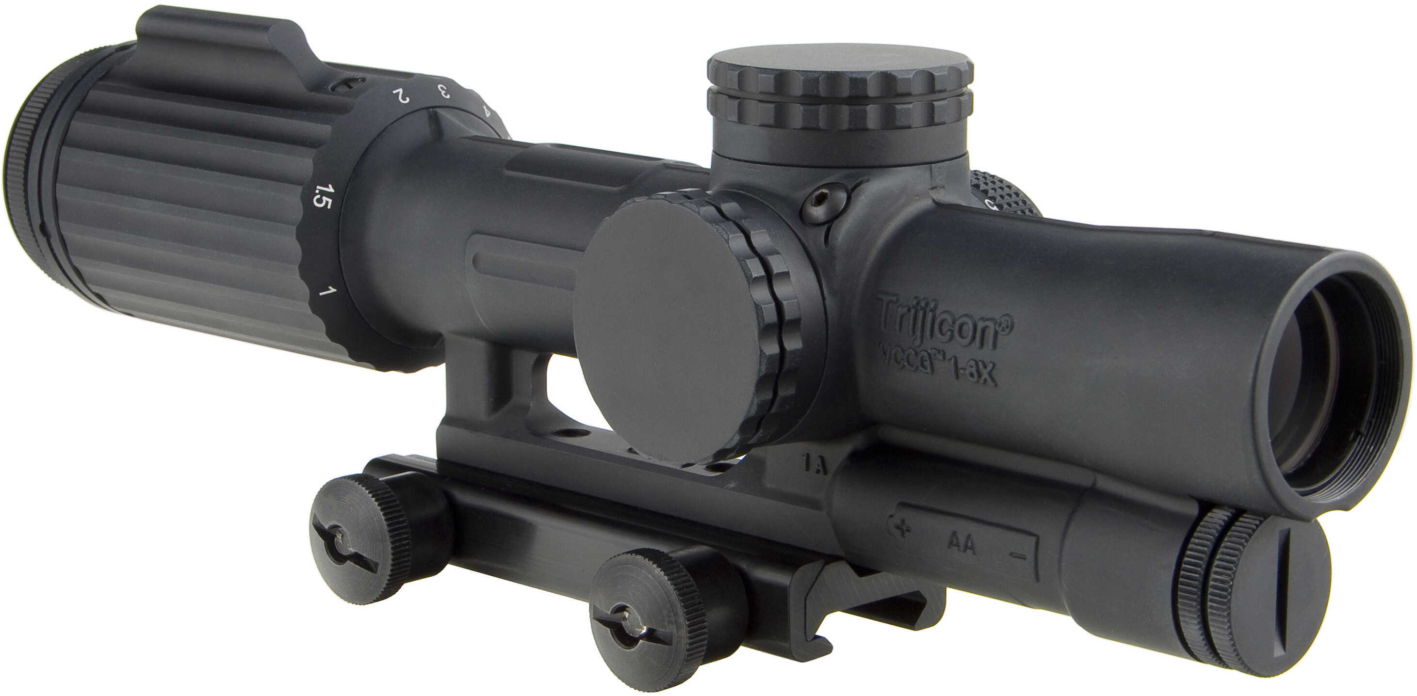 Trijicon VCOG 1-6x24 Riflescope Green Segmented Circle/Crosshair MOA Reticle w/ Thumb Screw Mount