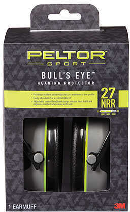3M/Peltor Bullseye Earmuff Black NRR 27 Folding 97041-PEL-6C