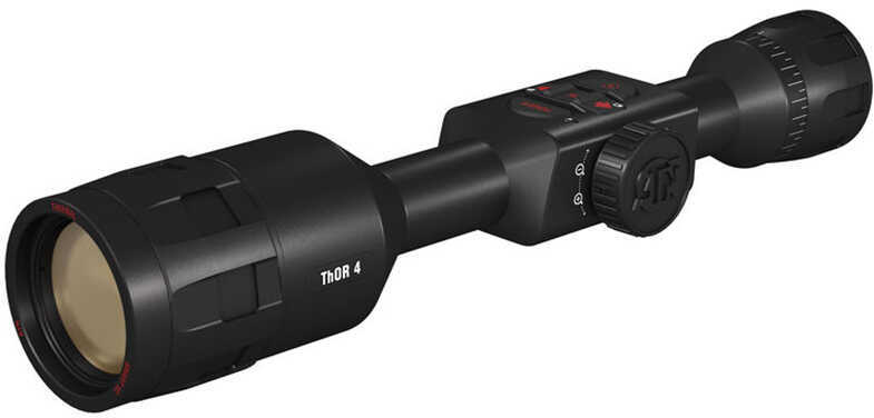 ATN Corporation ThOR 4 HD Thermal Rifle Scope 2.5-25x 640x480 with Video Recording Wi-Fi GPS Smooth Zoom Matte B