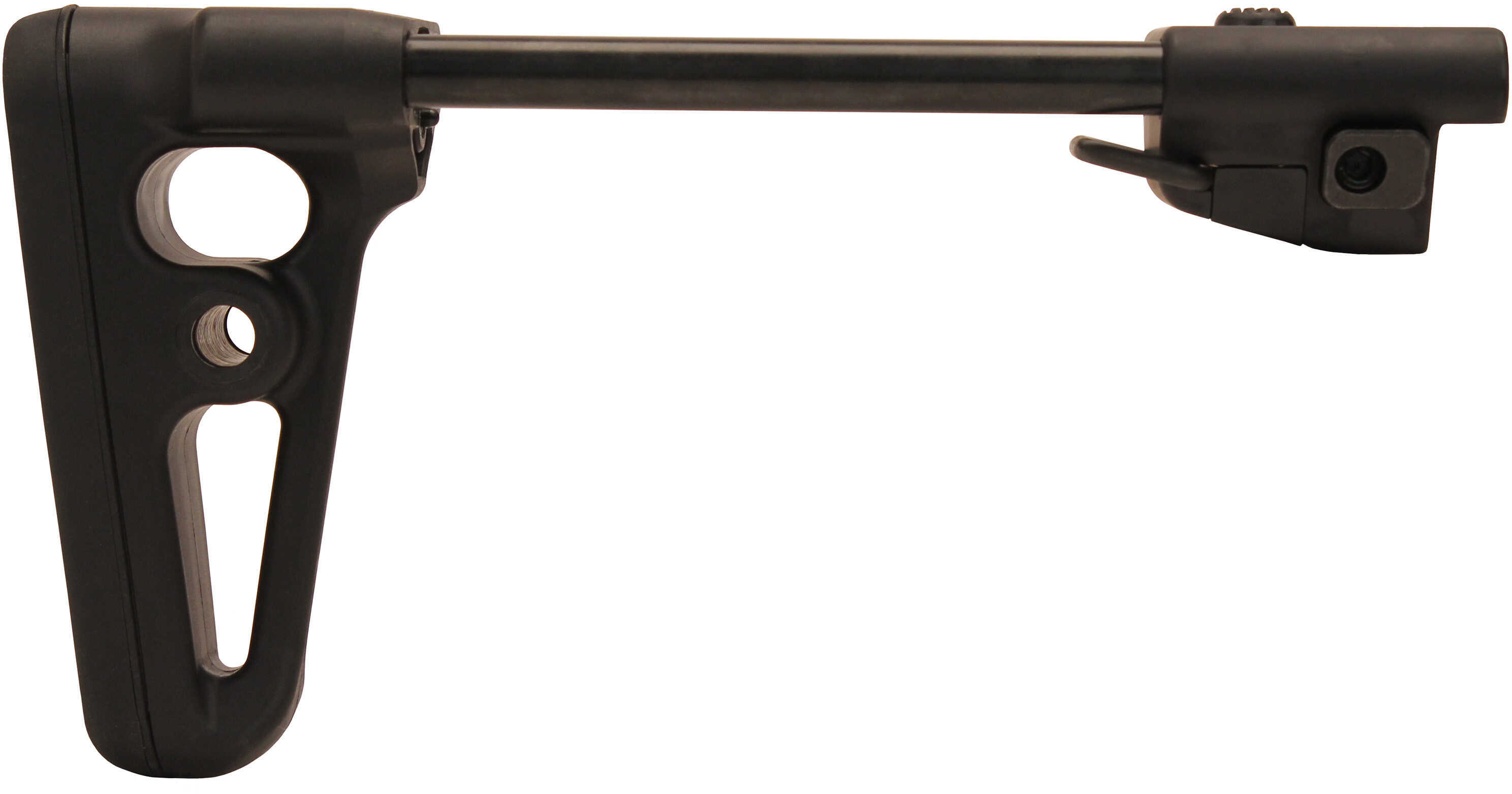 SigTac MCX/MPX Collapsible Stock, Aluminum Black Md: STOCK-X-COLLAPSIBLE-BLK