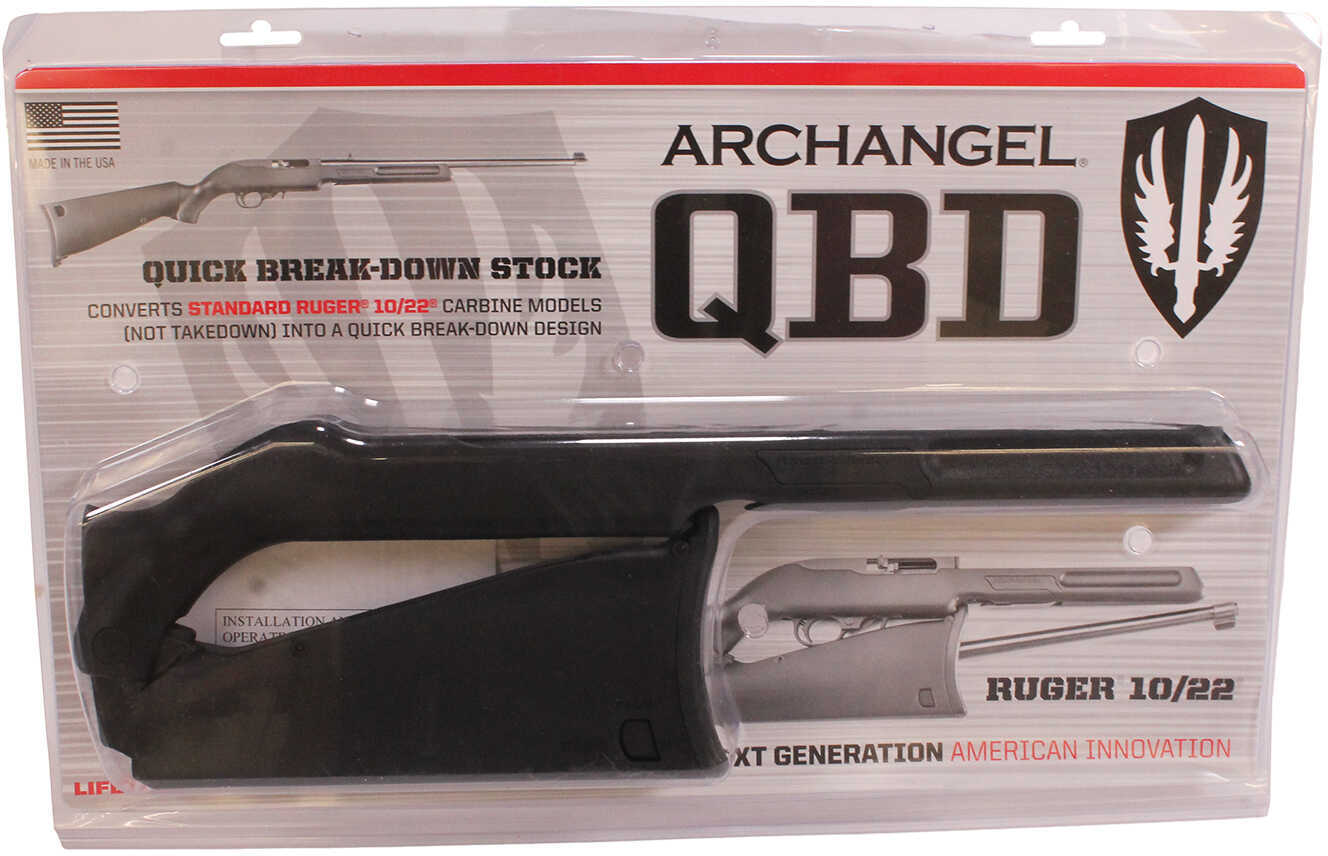 ProMag AA Quick Break-Down Stock, Black