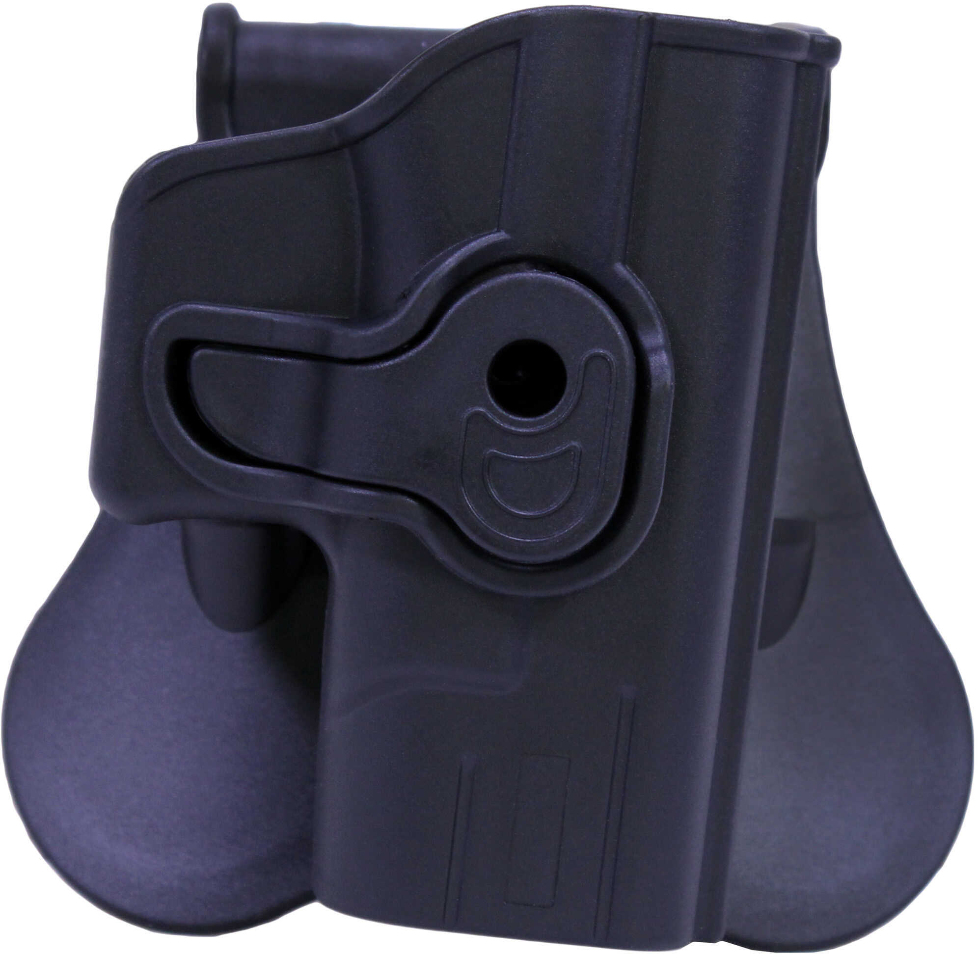 Bulldog Cases Rapid Release Polymer Holster Fits Glock 43 Right Hand Black RR-G43