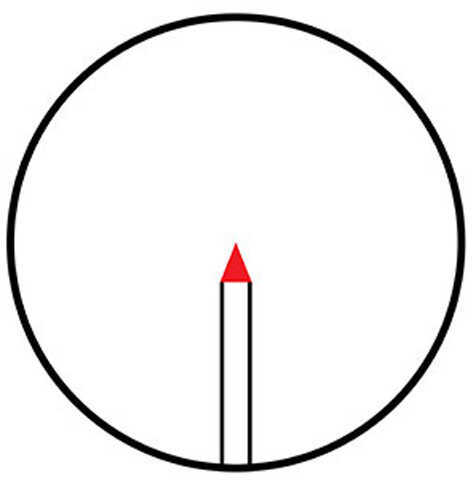 Trijicon Accupoint 1-6X24, BAC, Red Triangle Post Reticle, 30mm Md: TR25-C-200090