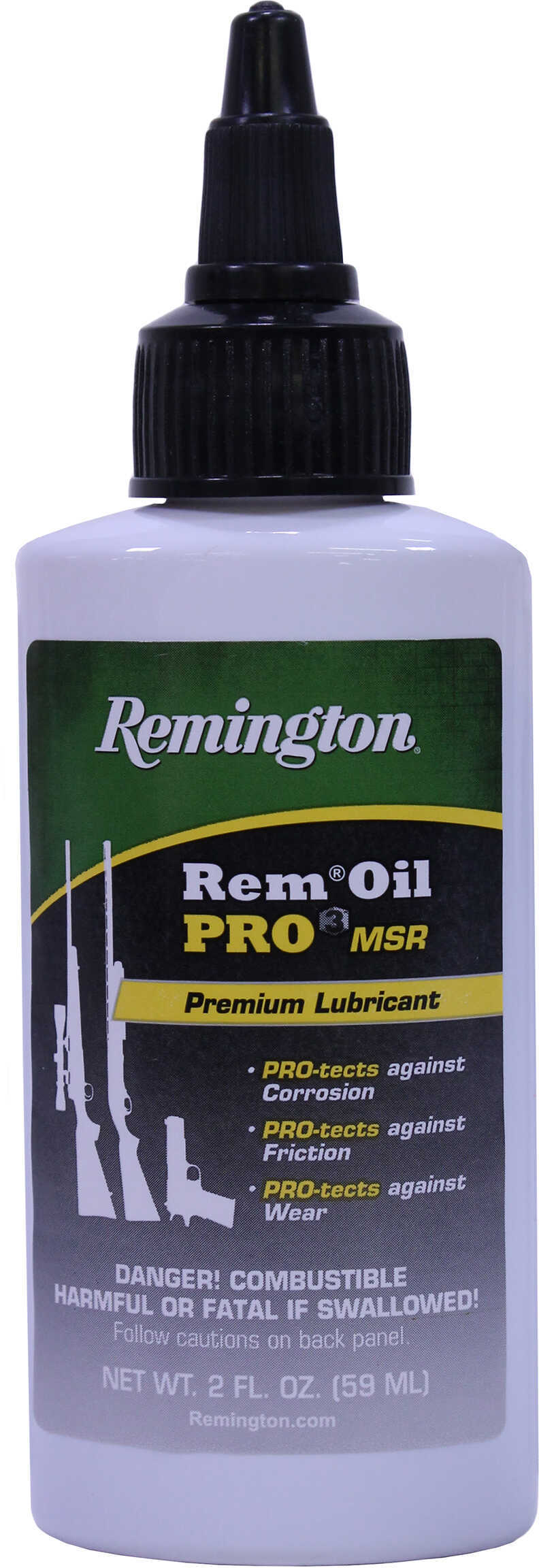 Remington Pro3 MSR Premium Lubricant & Protectant, 2 Ounce Liquid Bottle Md: 18917
