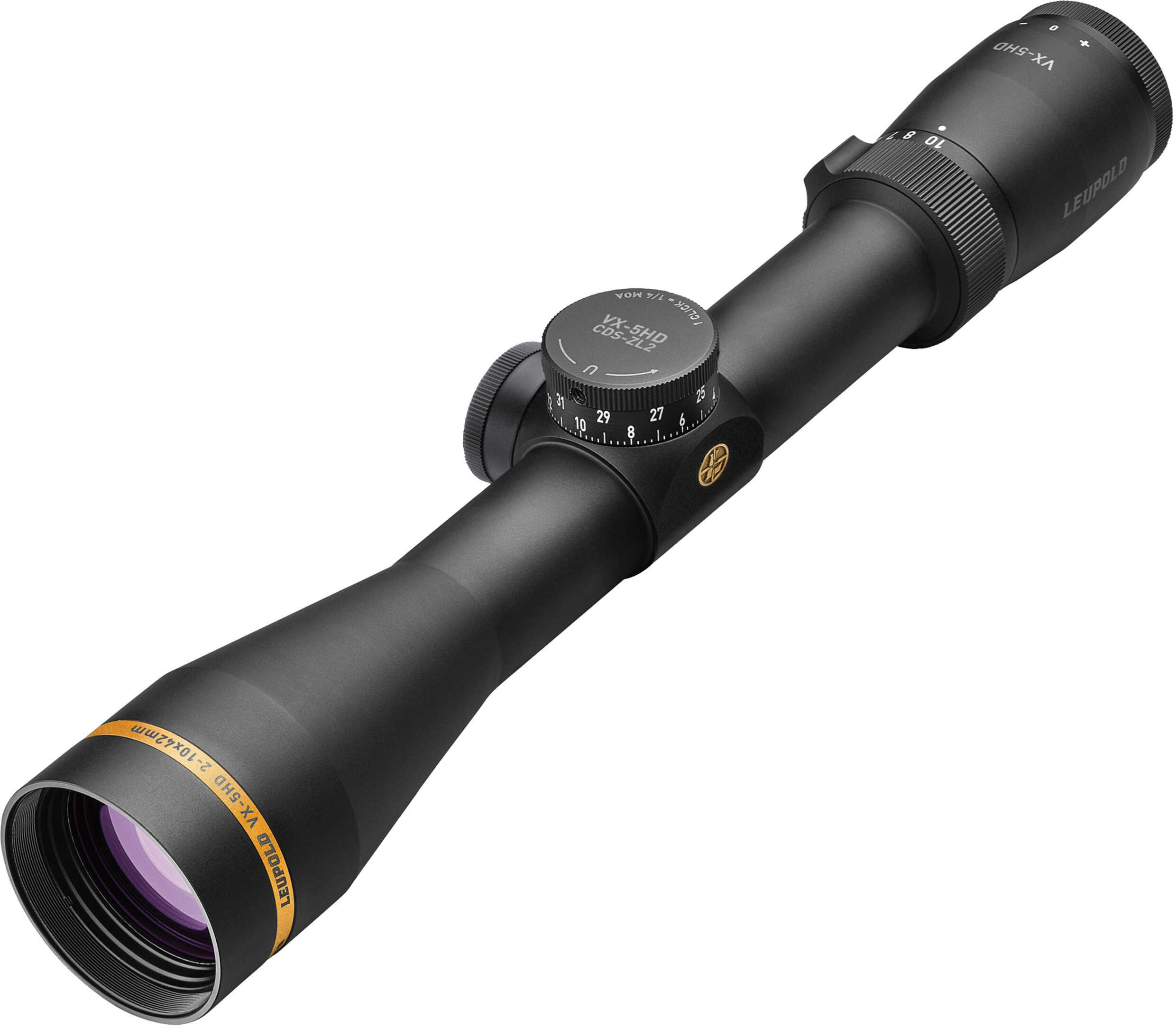 Leupold VX-5HD Riflescope 2-10x42mm, 30mm Tube, CDS-ZL2, FireDot Duplex Reticle, Matte Black Md: 171389