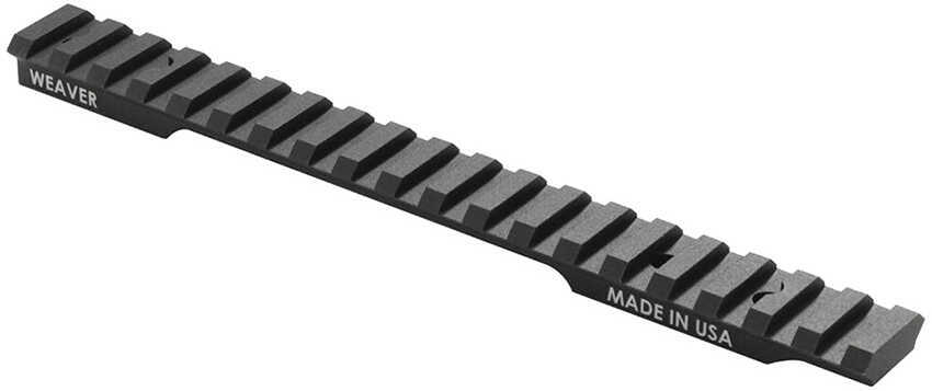 Weaver Mounts 99505 1-Piece Base For Remington 783 Long Action Picatinny Style Black Matte Anodized Finish