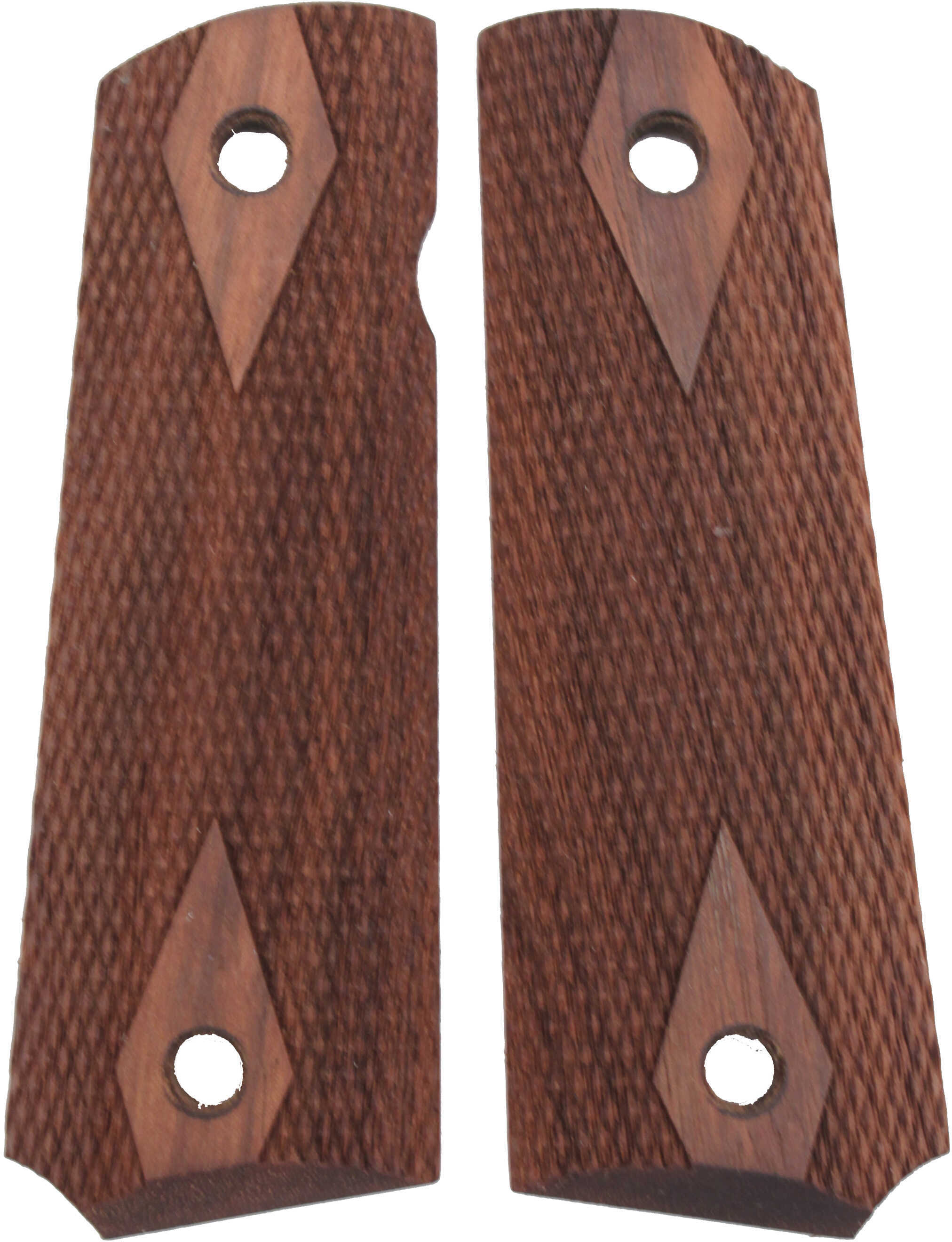 Hogue Colt & 1911 Government Grips Walnut, Checkered 45673