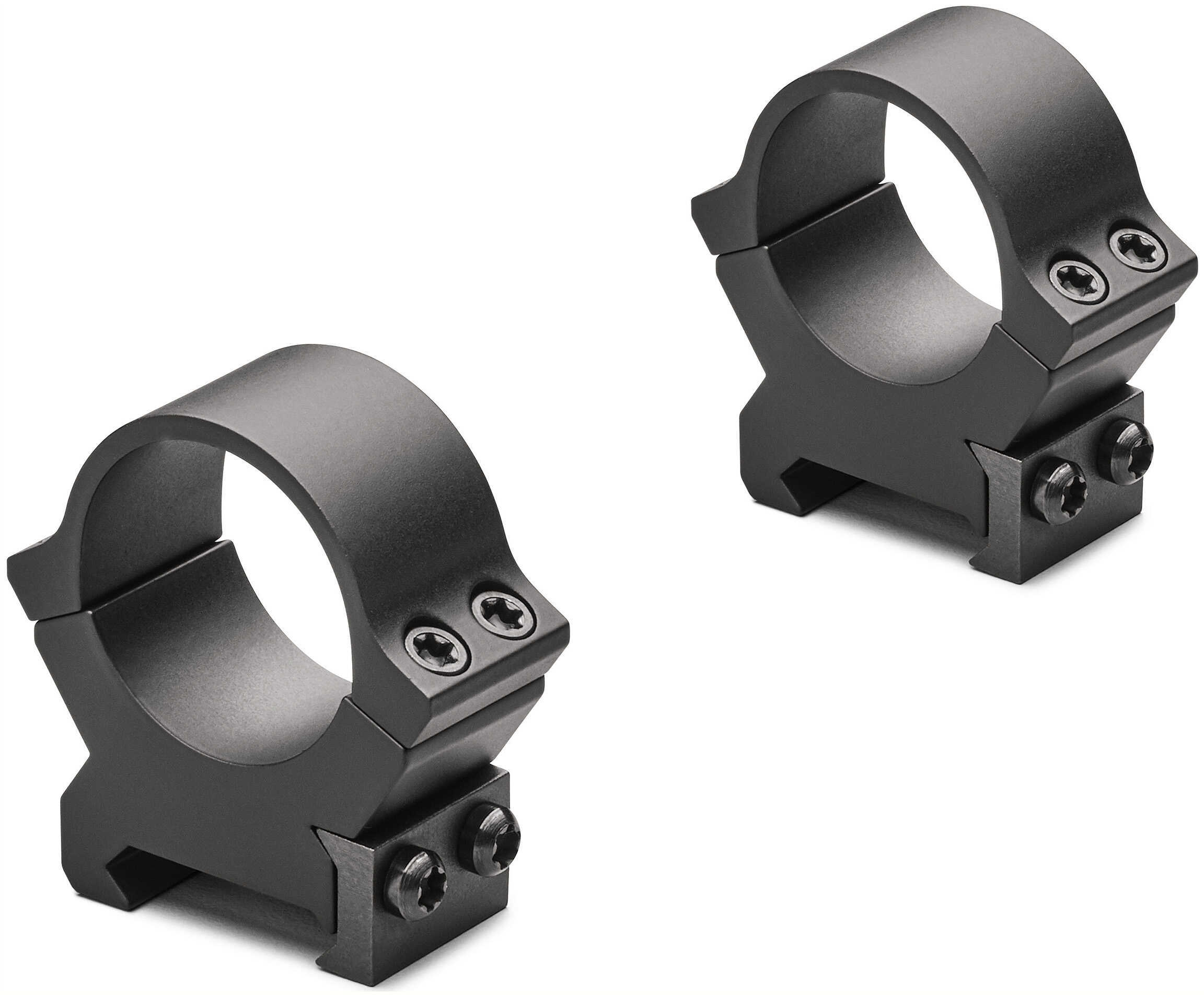 Leupold PRW2 Permanent Weaver-Style Rings 1" Tube Diameter, High Height, Matte Black