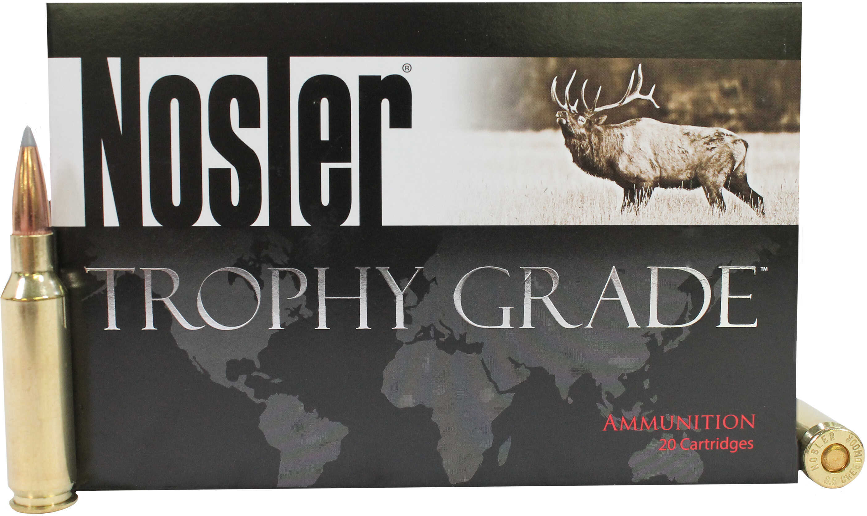 6.5 Creedmoor 20 Rounds Ammunition Nosler 129 Grain Ballistic Tip