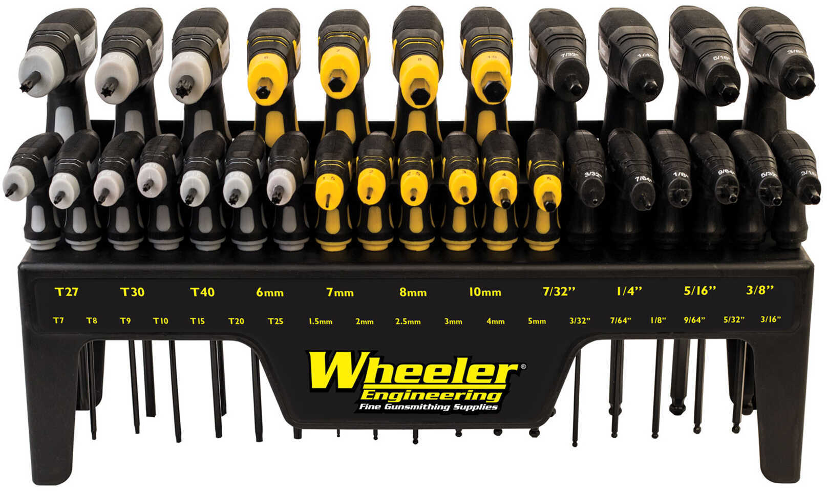 Wheeler 30 Piece SAE/Metric Hex and Torx P-Handle Set