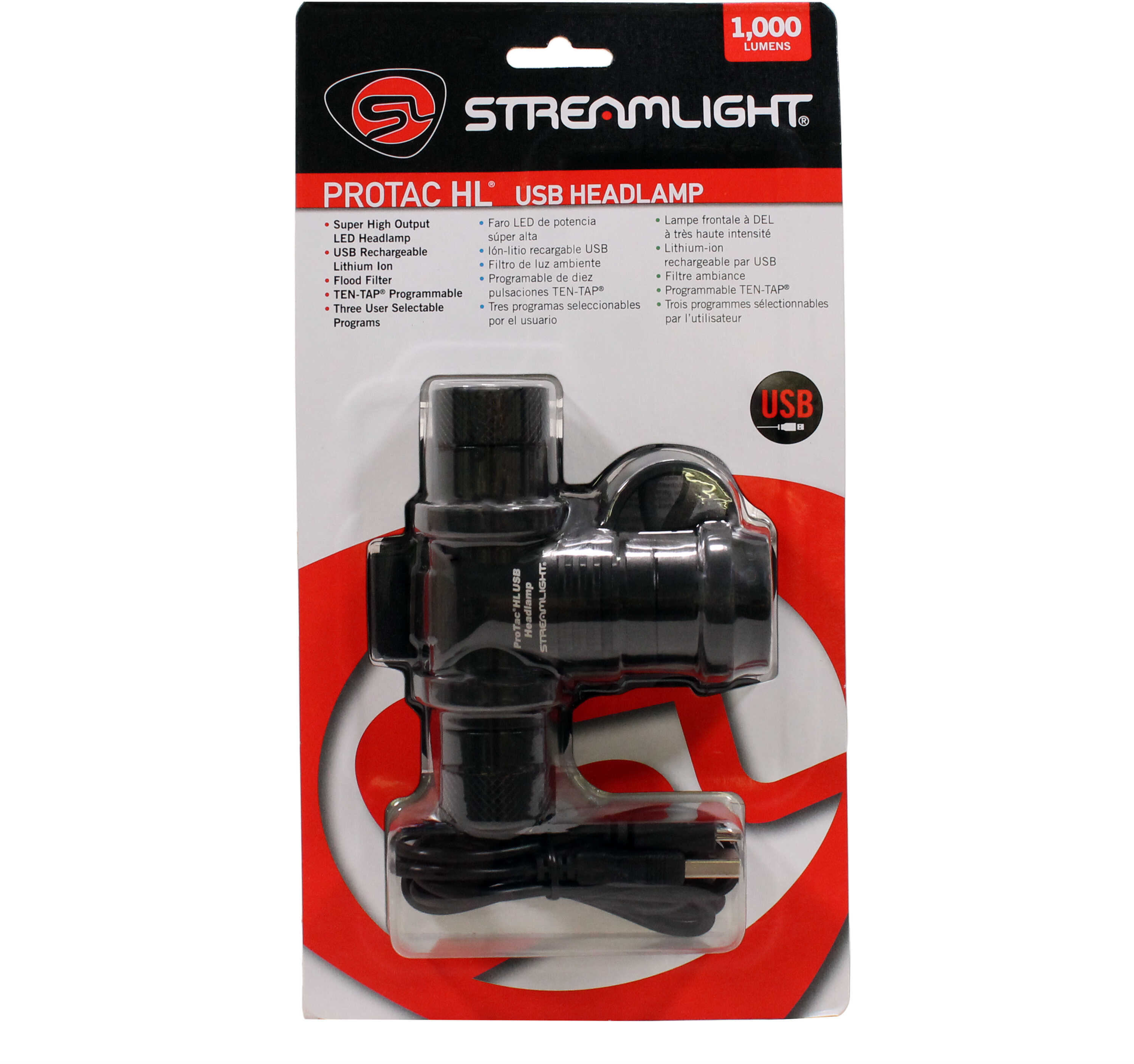 Streamlight ProTac HL USB Headlamp 120V Ac,Card Md: 61306